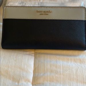 Kate spade authentic large slim wallet